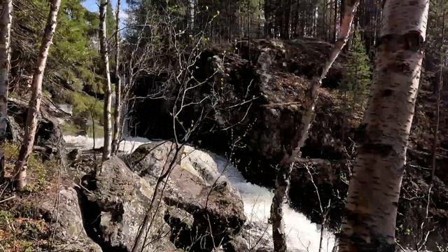 Водопад за нп Шонгуй Мурманской области 01’Jun’24