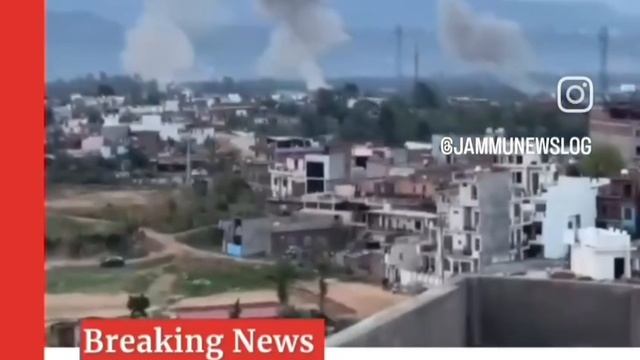 Четкое видео удара по индийской авиабазе Удхампур. Три ракеты Fatah-1 поразили авиабазу