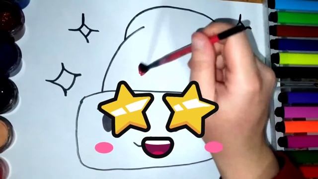 Как нарисовать НОВОГОДНЮЮ ШАПКУ?