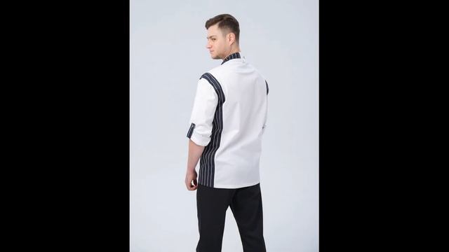 Китель для повара мужской. Модель КМ - 126.