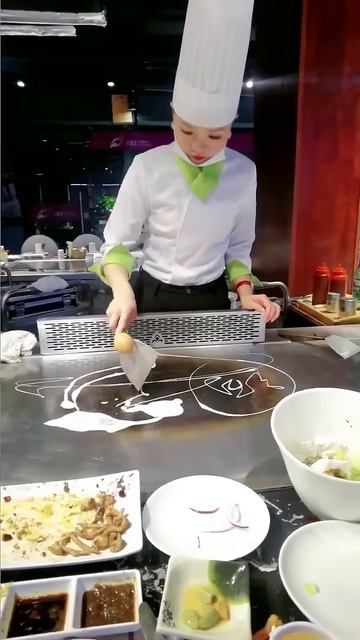 AJu-YnslcaE - Teppanyaki in asian street food#Short#Shorts