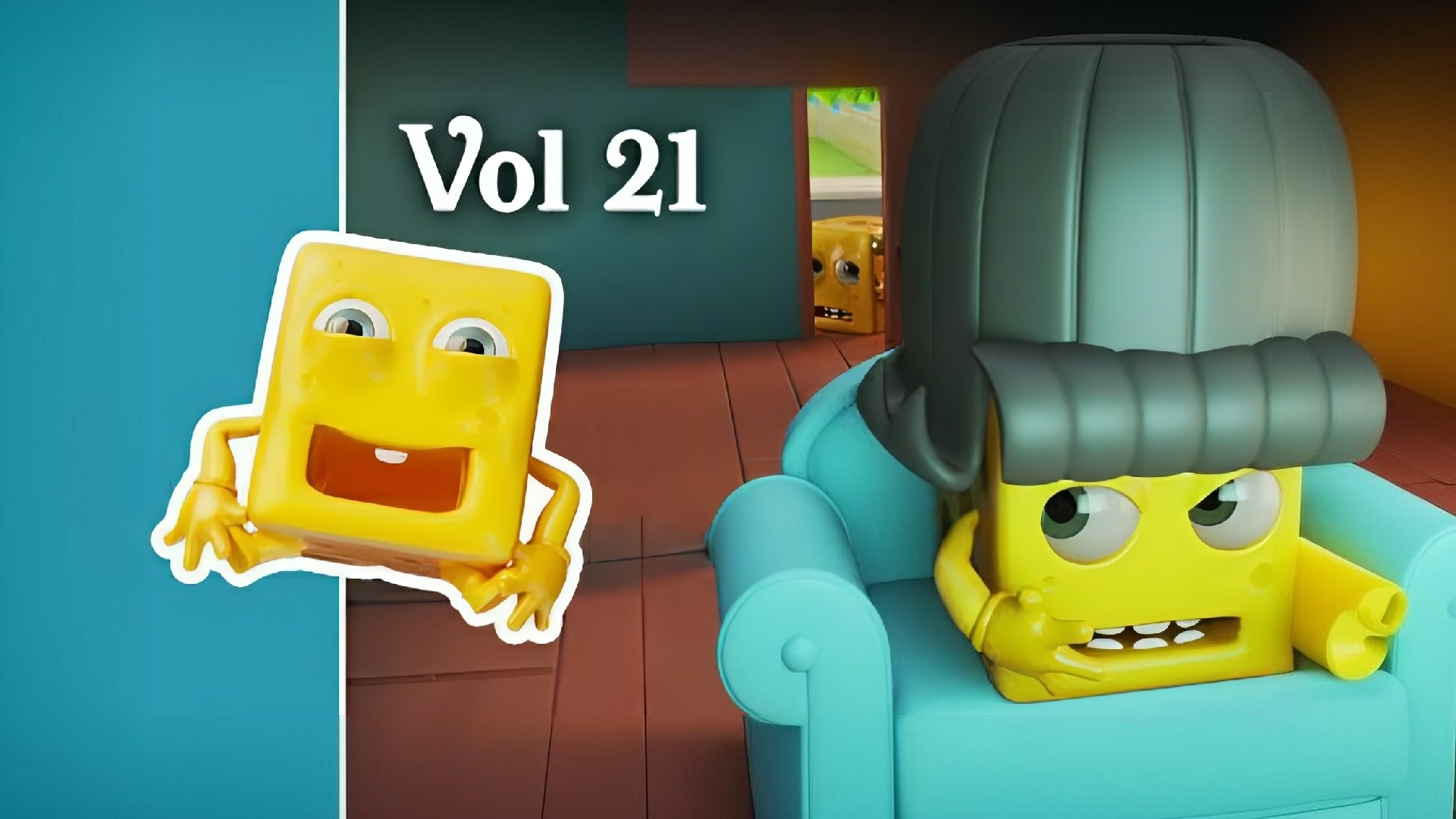 Приключения сырка 21. Cheesy adventures