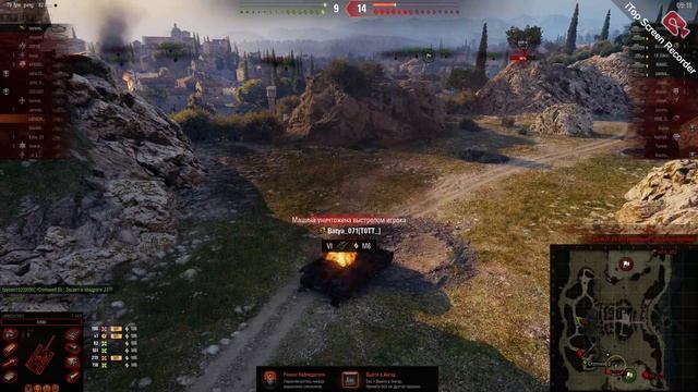 World of tanks. 1-ый раз играю в режиме «Стальной Охотник»