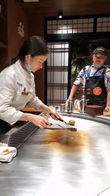 eXB7r7mMmms - Lifestyle Beautiful Train Teppanyaki street food,restaurant,BBQ,Pub street#Short#Short