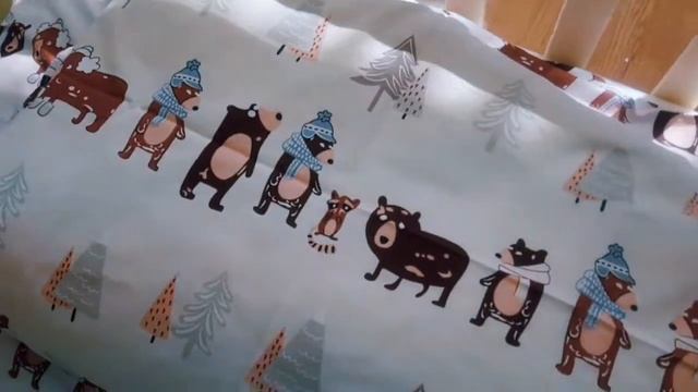 Комплект белья в подростковую кроватку Медведи
