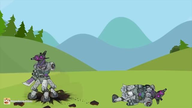 HomeAnimations – Мультики про танки  Стальная заруба - Мультики про танки