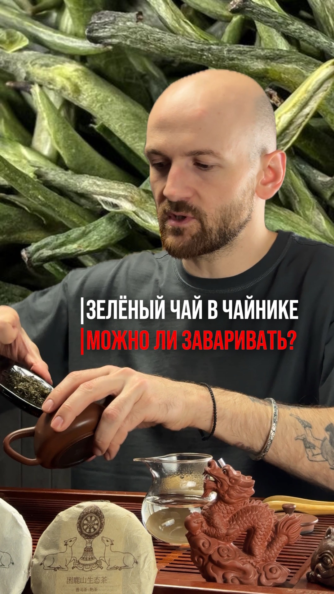 Можно ли заваривать зелёный чай  чайнике?
