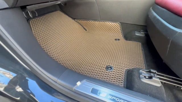Коврики EVA 3D для Lexus RX (2022++) Правый руль