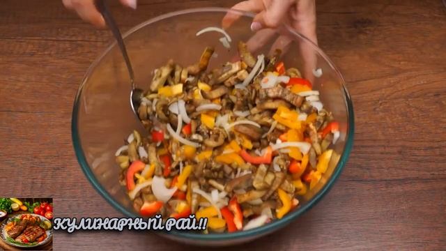 5 простых ЗАКУСОК из БАКЛАЖАНОВ! Вкусные и бюджетные рецепты!😋!