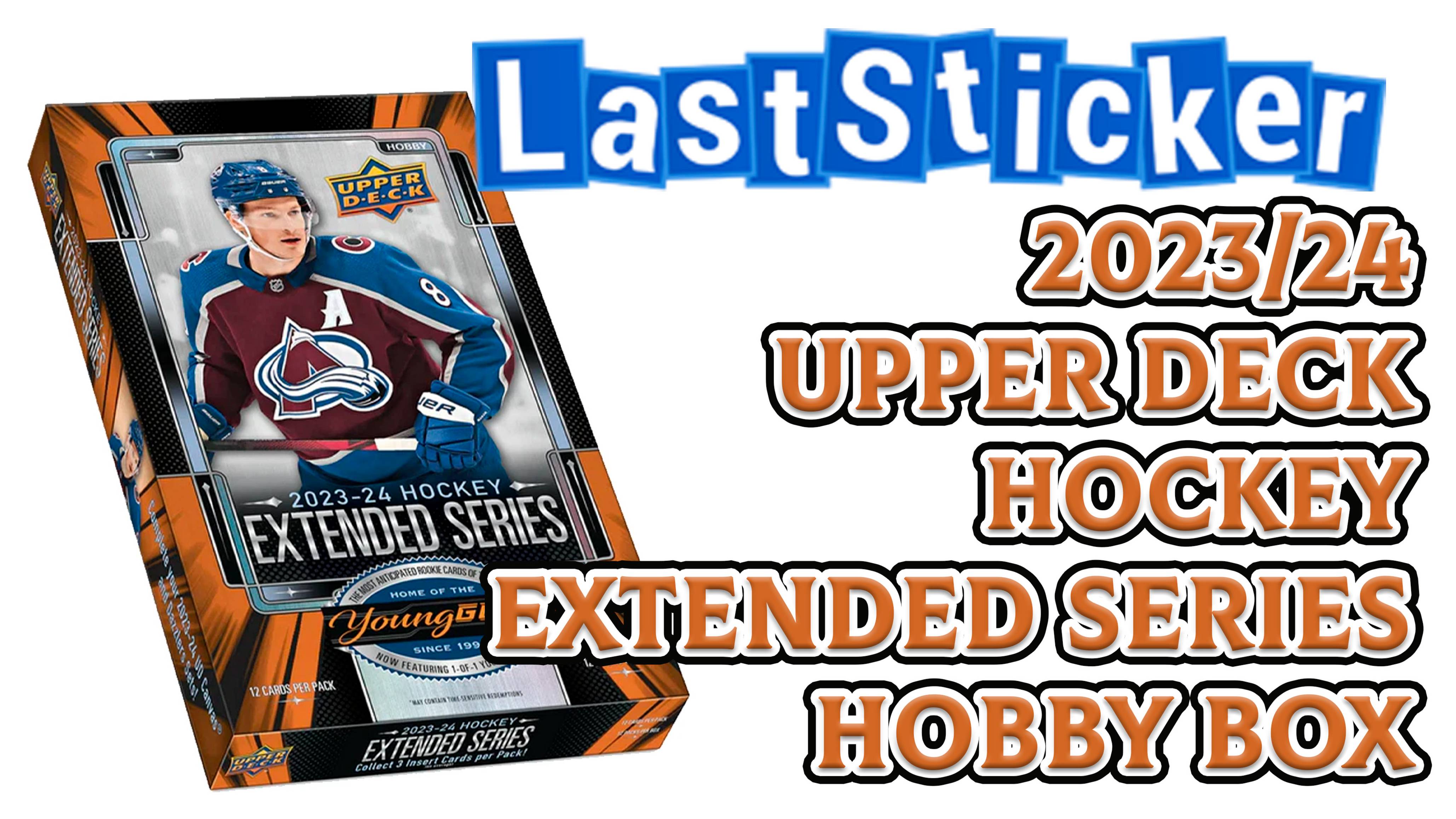 Boxbreak  2023/24 Upper deck Extended Series Hobby box