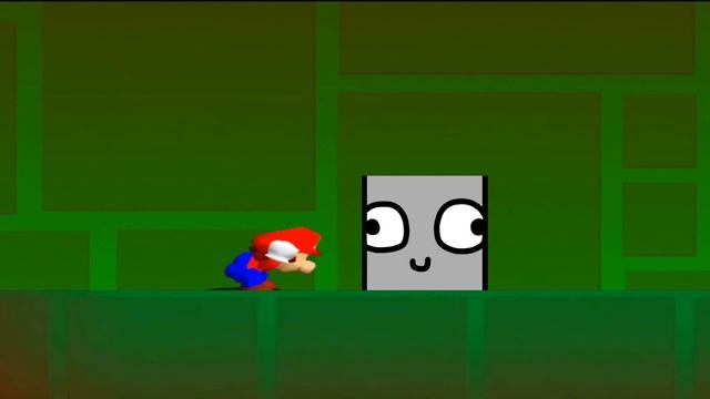 Если бы Марио был в Geometry Dash