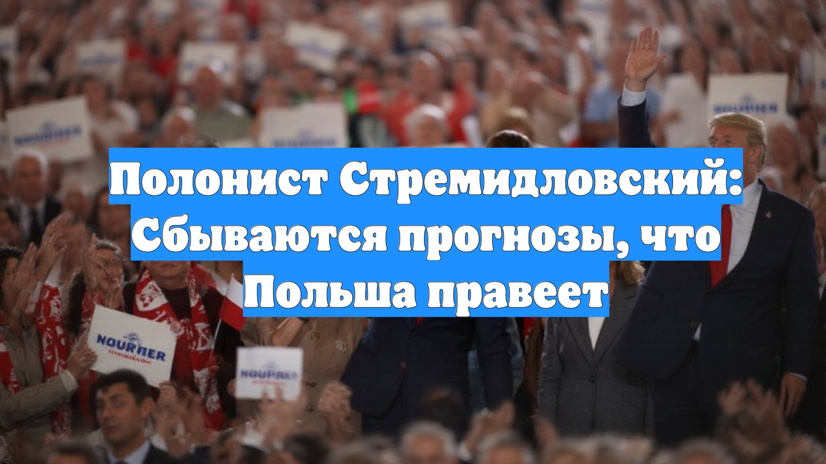 Полонист Стремидловский: Сбываются прогнозы, что Польша правеет