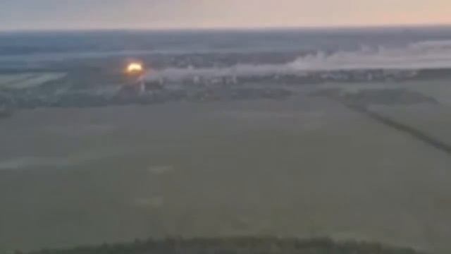 Удар ВКС РФ по пункту управления ВСУ в высотной застройке