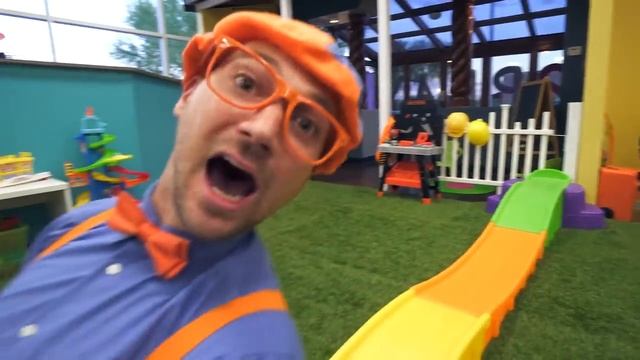 Блиппи (Blippi) - В Детском Центре Обучающие песни для детей Blippi Russian