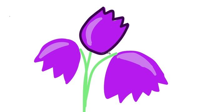 Рисуем колокольчики часть 38