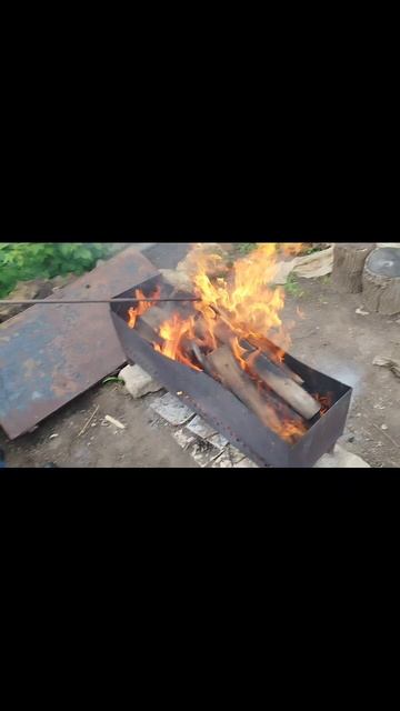 подготовка к шашлыку