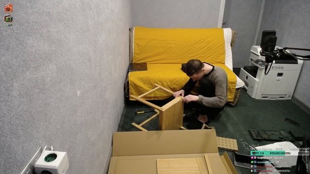 Собираю стул - вешалку