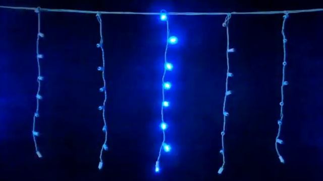 Гирлянда светодиодная бахрома 120 led