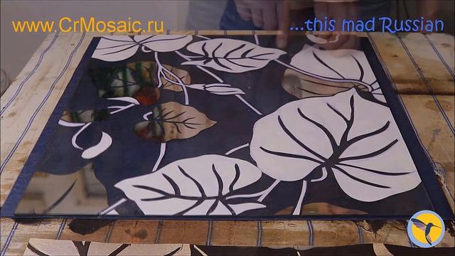 Картина на зеркале \ как искусственно состарить зерка?