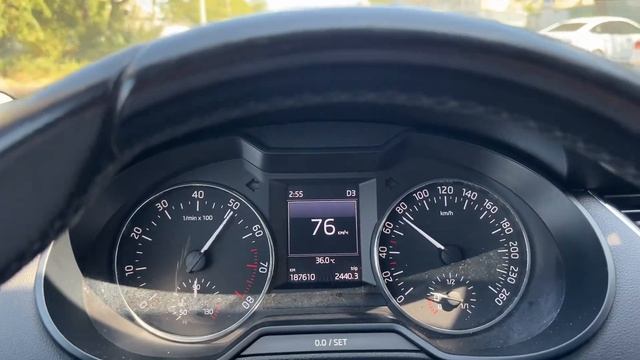 Skoda OCTAVIA A7 1.8 180л\с dsg gq 200 разгон