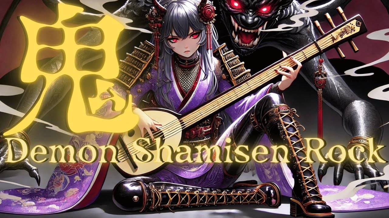 Shamisen × Demon Rock Epic Japanese Battle Music for Study, Work, and Gaming【和風BGM】