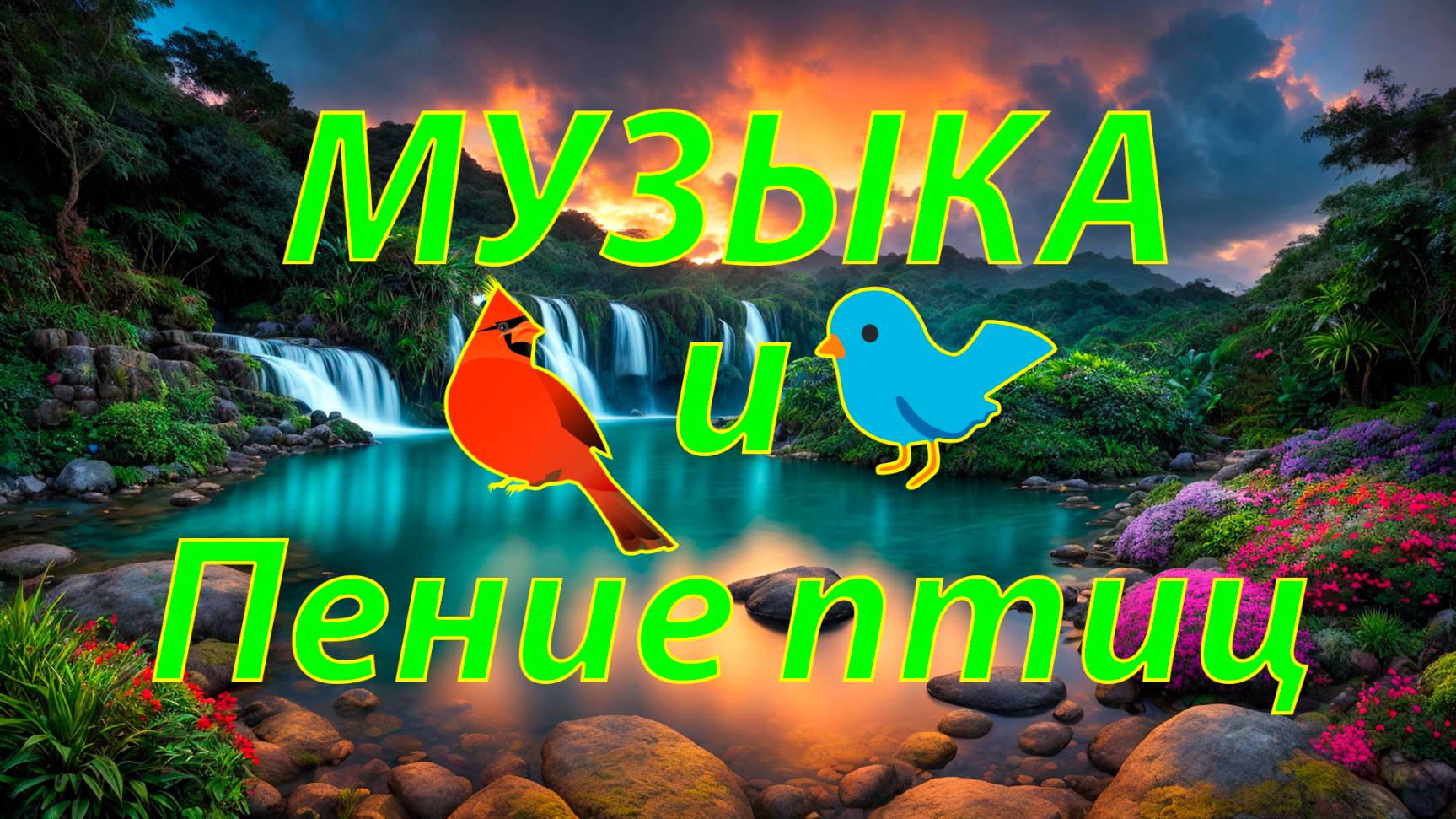 🐦 ИСЦЕЛЯЮЩЕЕ ПЕНИЕ ПТИЦ И КРАСИВАЯ МУЗЫКА ДЛЯ ДУШИ! 🎵 УСПОКАИВАЮЩАЯ МУЗЫКА ДЛЯ СНА И МЕДИТАЦИИ