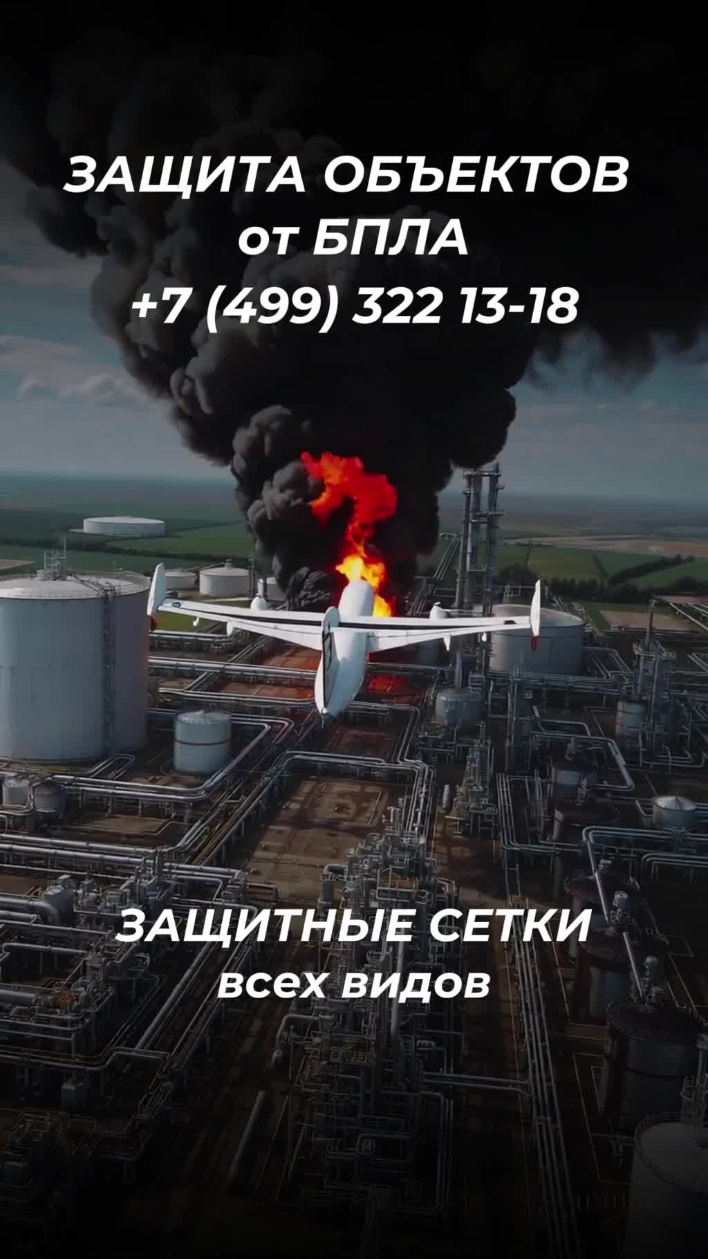 «Полиамидная сетка». Комплекс и устройства защиты объектов от беспилотных летательных аппаратов. ...