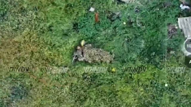 Уничтоженный боевик Всу из состава ДРГ на северной окраине н.п. Богатырь ☠️