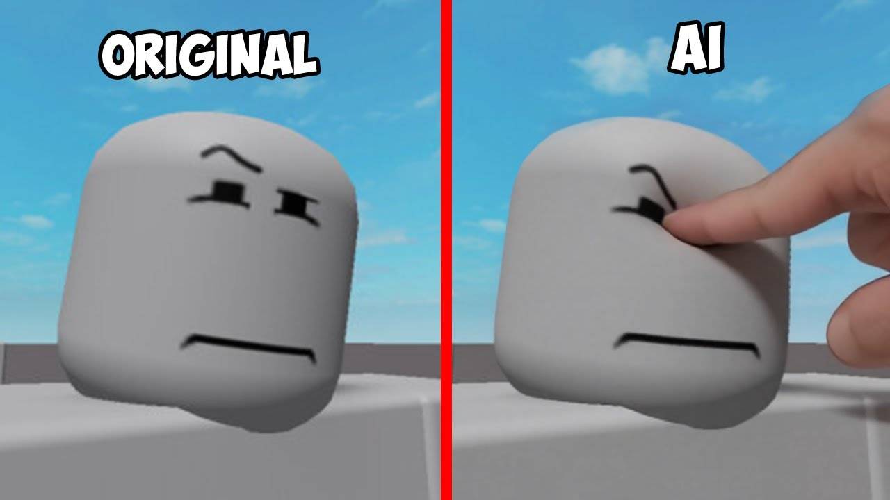 Мемы Roblox, которых тыкают в Pika AI