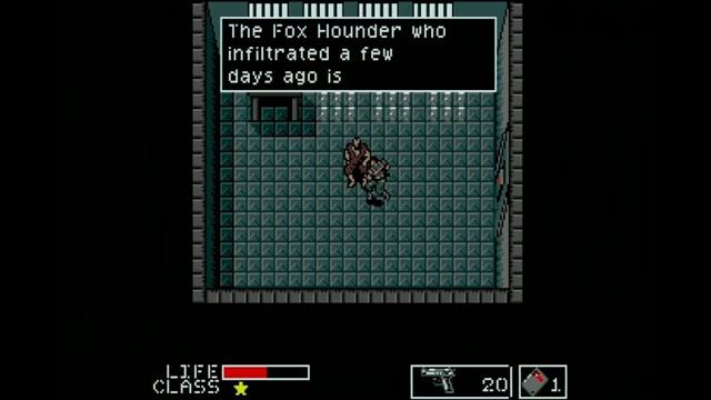 Metal Gear demo SegaMD Genesis.mp4