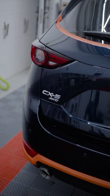 Mazda CX5 полировка кузова и нанесение состава RDC carbon