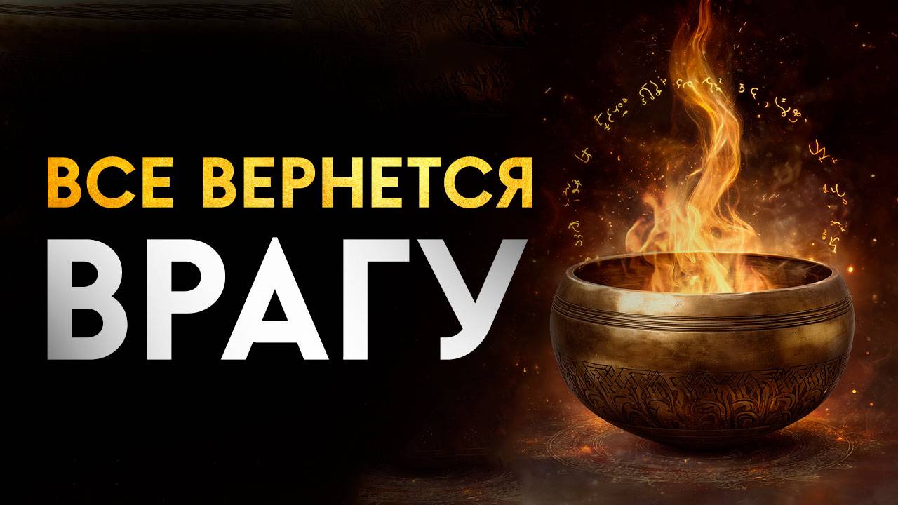 🔥Верни всё ЗЛО его ХОЗЯИНУ | Мощная ЧИСТКА с ОБРАТКОЙ | Медитация Очищение от Негатива