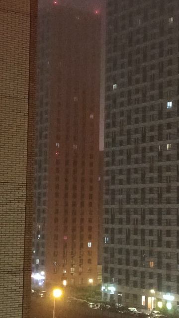 в москве сильный туман