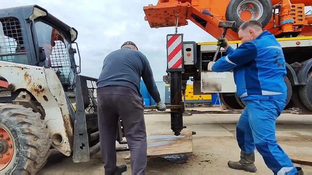 Замена гидроцилиндра опоры на автокране