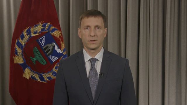 Поздравление с Днём строителя от зампредседателя Правительства Алтайского края Александра Климина