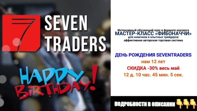 День рождения SEVENTRADERS. Нам 12 лет!