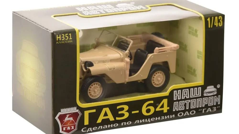 Итоги розыгрыша Коллекционной модели Наш Автопром ГАЗ-64