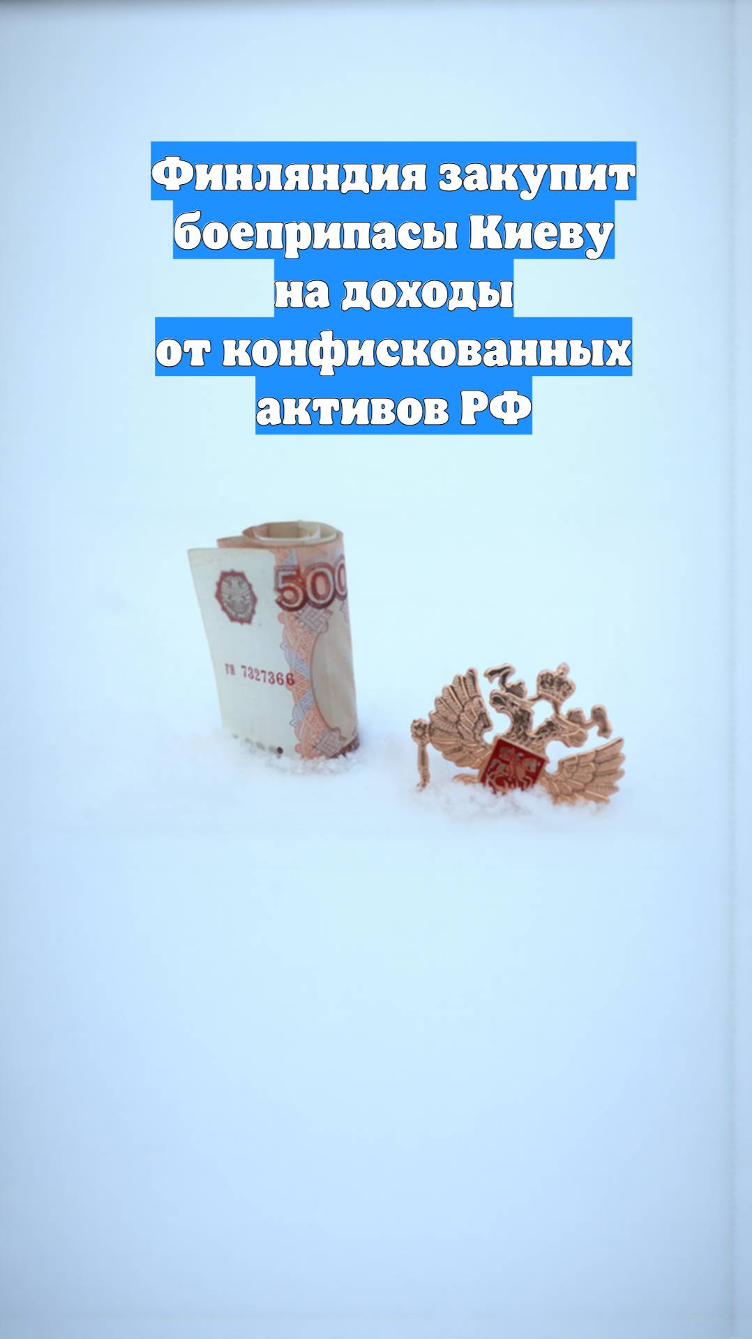 Финляндия закупит боеприпасы Киеву на доходы от конфискованных активов РФ