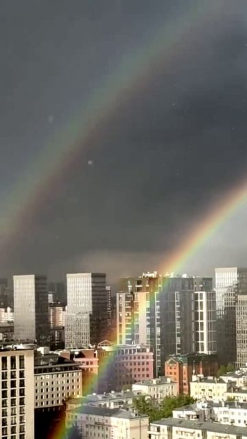 Радуга над Москвой