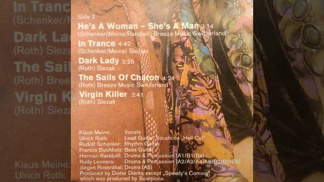 BEST OF SCORPIONS. Vol.2. Side 2 (часть 2). Vinyl