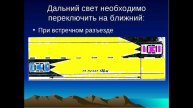 Пользование внешними световыми приборами за 3 минуты.