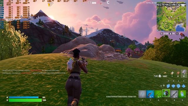 1230v3 + GTX 750 ti Fortnite Май 2025 1080p низкие настройки