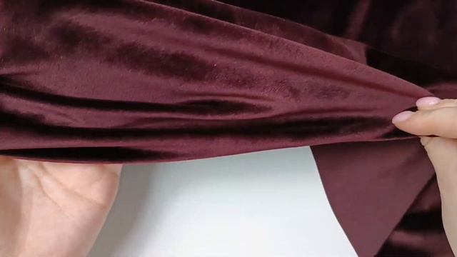 Бархат королевский т.бордо