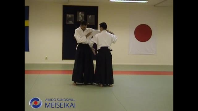 13 Aikido Gyaku Hanmi Uchikaiten Yonkyo, Shishiya Sensei, Sundsvall 2001