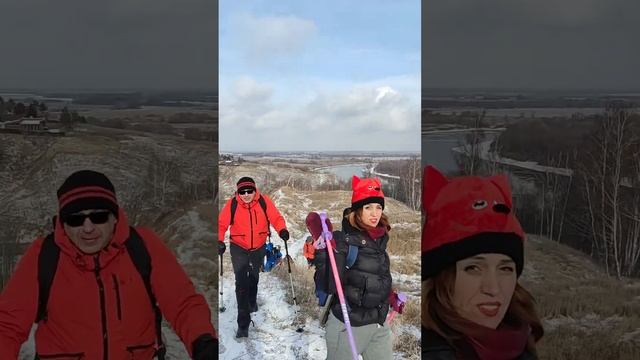 Поход Озерицы - Перевитск - Алпатьево 16.02.2025 г  Видеоотч