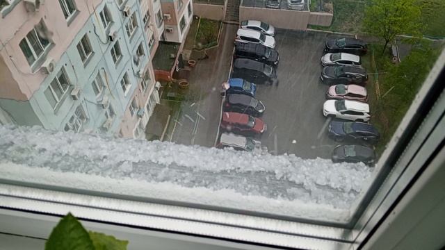 Это майский град в Хабаровске.