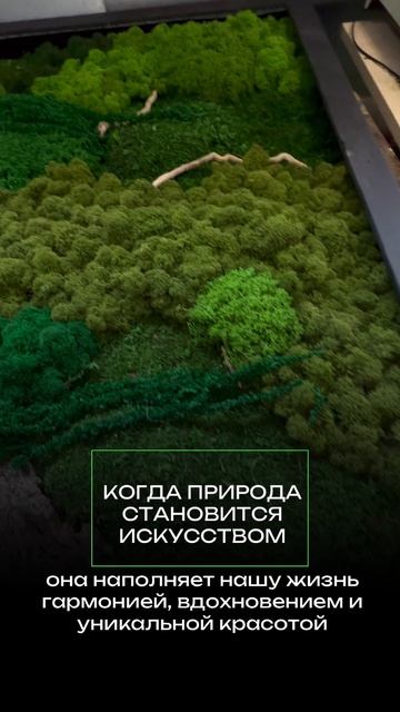 Картина из природных материалов