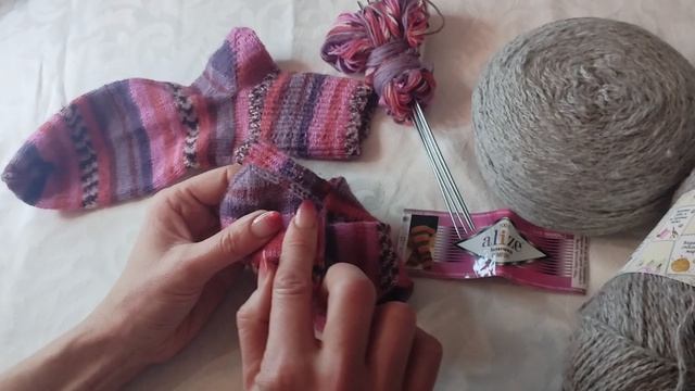 Носочки из Superwash! Плюсы и минусы)