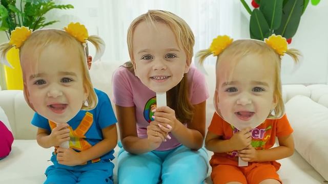 Влад и Никита - Дети играют с воздушными шариками - Веселые истории для детей
