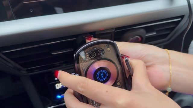 Держатель для телефона автомобильный с беспроводной ?
